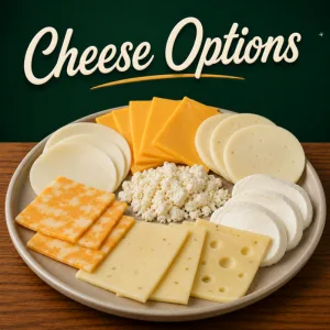 Cheese Options — Subway menu category
